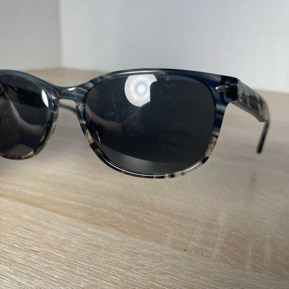 Ray-Ban RB2184 1252/R5 Sunglasses Gray Blue Translucent 57-18-145 Blue Lens READ main image 10